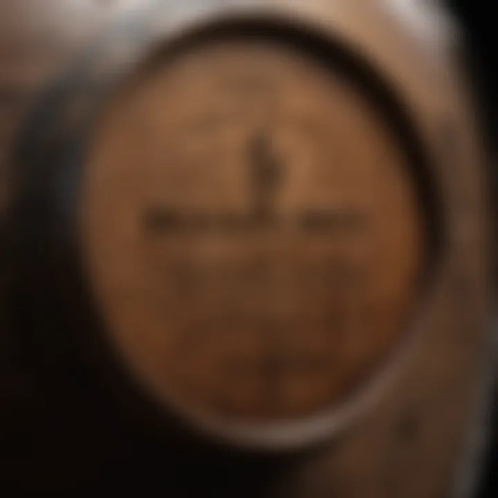 An aged oak barrel symbolizing the maturation of whisky