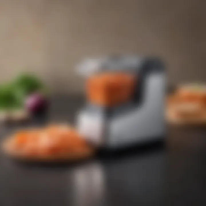 Aldi food chopper showcasing its sleek design