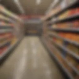 Digital interface for grocery shopping