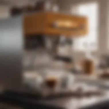 Artistry in Coffee Brewing Equipment Elegant coffee brewing equipment arranged aesthetically