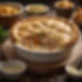 Golden crust of Atkins Chicken Pot Pie