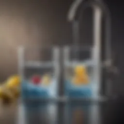 A high-tech water filtration system showcasing advanced technology