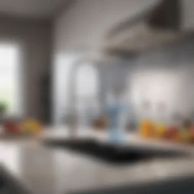High-Quality Water Purification System in Modern Kitchen Overview of a high-quality water purification system installed in a modern kitchen