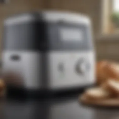 Breville bread machine paddle showcasing its intricate design