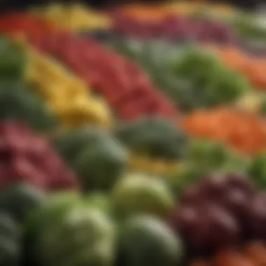 Choosing Quality Fresh Produce in Bulk A selection of fresh produce ready for bulk purchase