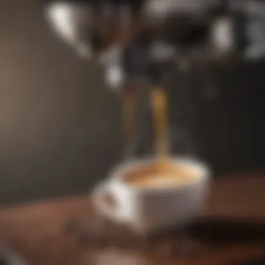 Caffeine Extraction Techniques Visual representation of caffeine extraction in different coffee preparation methods.