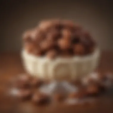 Delightful Dessert Presentations Delightful dessert presentations featuring chocolate-covered pecans