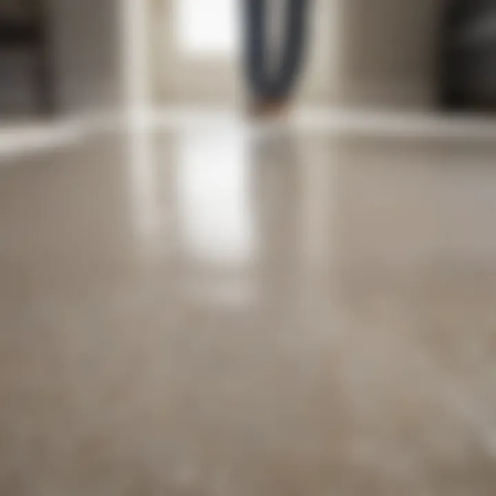 Sparkling clean floor