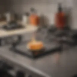 An array of effective cleaning products for glass top stoves