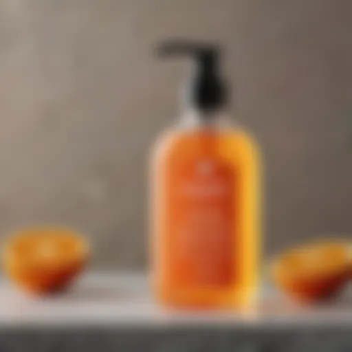 Vibrant Sweet Orange Hand Soap bottle