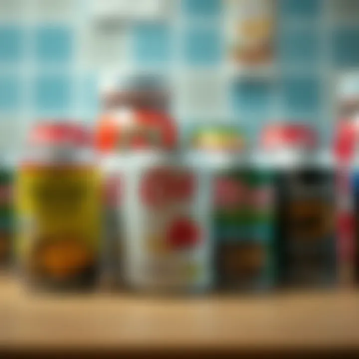 A visual guide illustrating shelf life comparisons of different canned products.