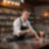 An engaging classroom setting for bartending education