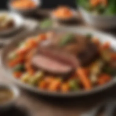 Delicious Pot Roast with Vegetables Delicious pot roast served with vegetables