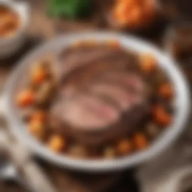 Juicy and Tender Pot Roast Juicy and tender pot roast ready to be enjoyed