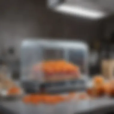 Efficient Food Preservation with Vacuum Sealers Commercial external vacuum sealer in action