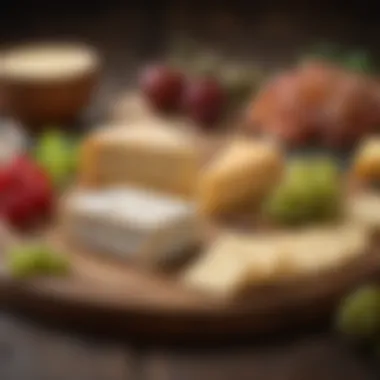 Comté Cheese: A Culinary Companion An inviting cheese board featuring Comté alongside various accompaniments