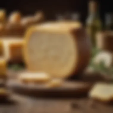 The Art of Aged Comté Cheese A beautiful wheel of Comté cheese aged to perfection