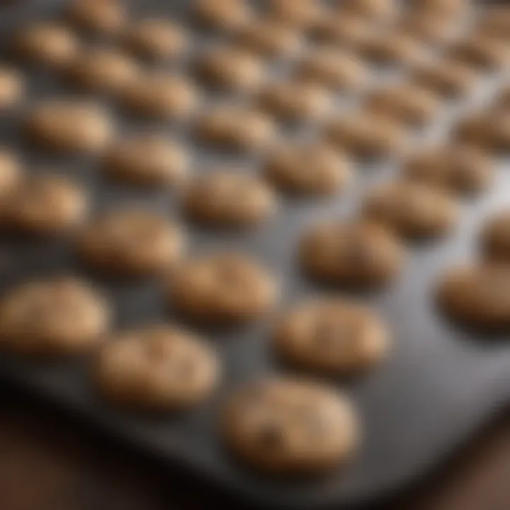 Different types of baking sheets showcasing various materials.