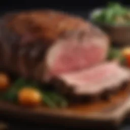 A beautifully seasoned chuck roast ready for slow cooking