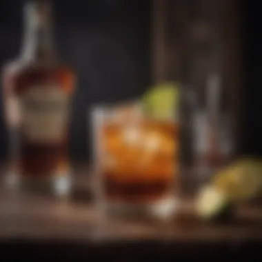 Historical Context of Cuba Libre Historical context of the Cuba Libre cocktail presented in a vintage glass