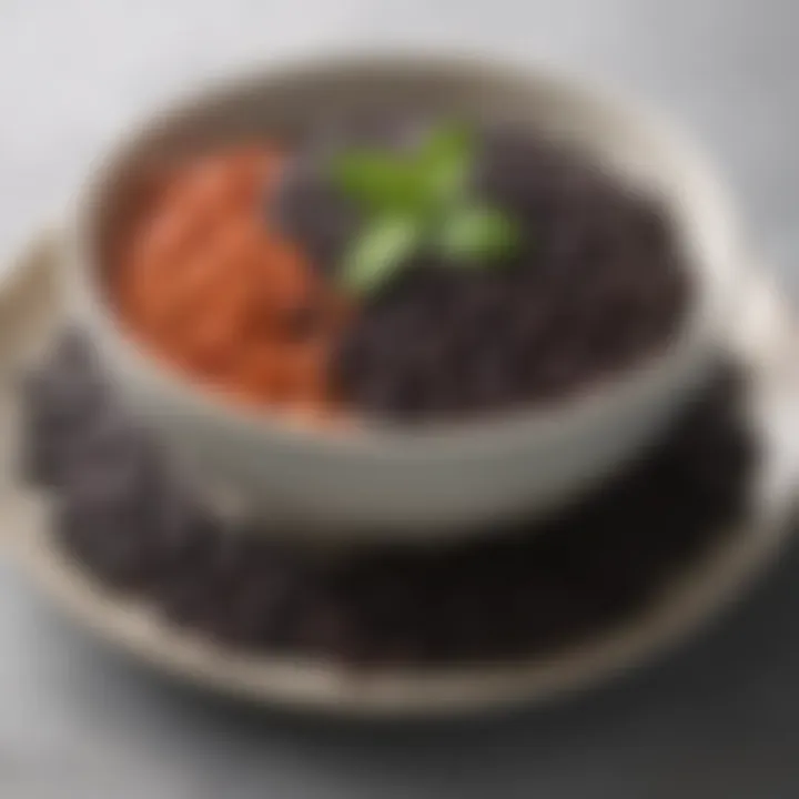 Diverse culinary applications of black soybeans