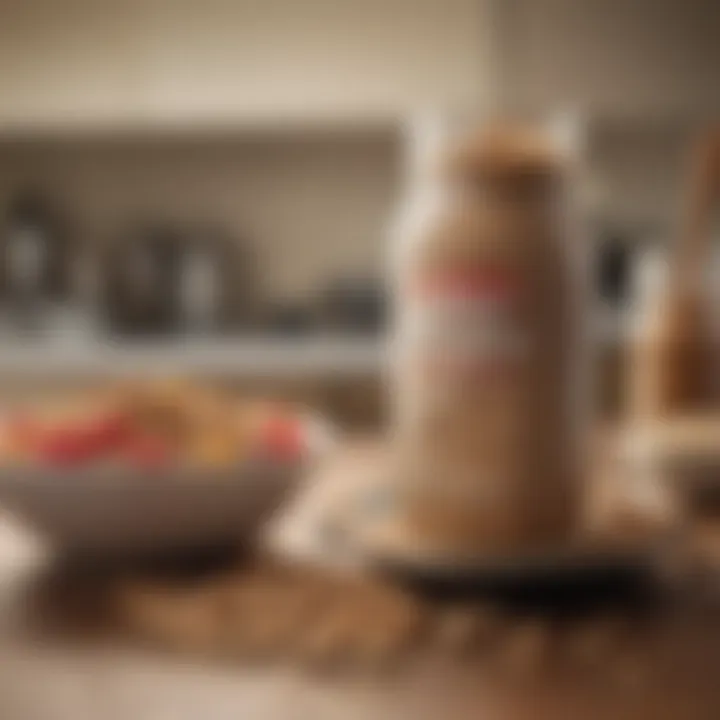 Individual analyzing dietary needs
