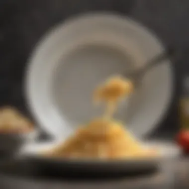 Elevating Dishes with Sliced Parmesan Dishes enhanced with sliced Parmesan cheese, showcasing its versatility