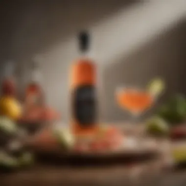 Artful Food Pairings for Don Julio Paloma Artful arrangement of food pairings that complement Don Julio Paloma