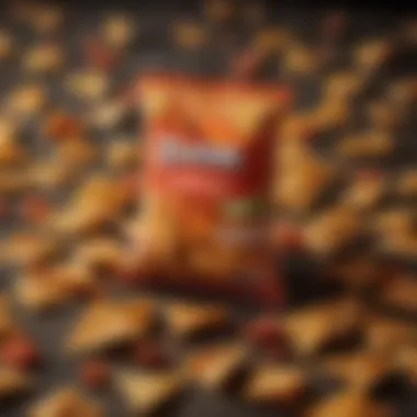 Diverse Doritos Packaging Across the Spectrum Packaging of Doritos showcasing different flavors