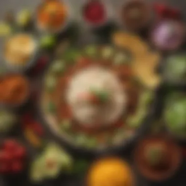 Vibrant Mexican Ingredients Fresh ingredients for traditional Mexican dishes