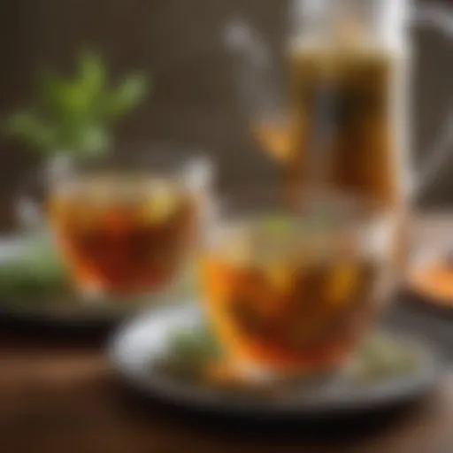 Soothing properties of herbal teas