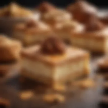 Indulgent Cinnamon Desserts A tempting assortment of cinnamon desserts, including pastries and cakes, inviting exploration of sweet possibilities.