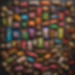 Colorful assortment of goodie bag stuffers