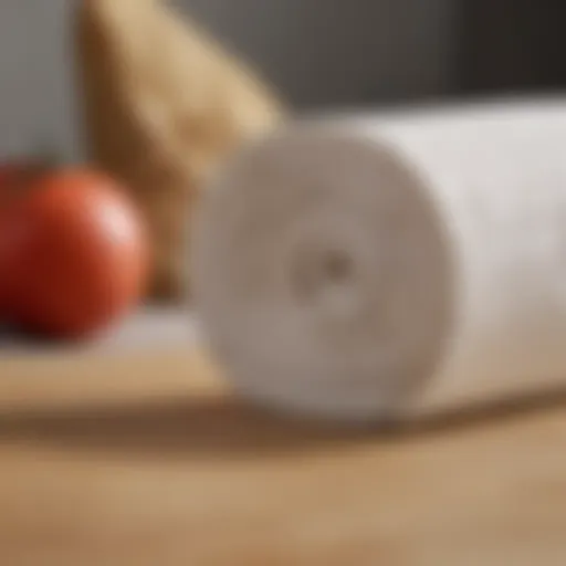 Sustainable materials used in biodegradable paper towels