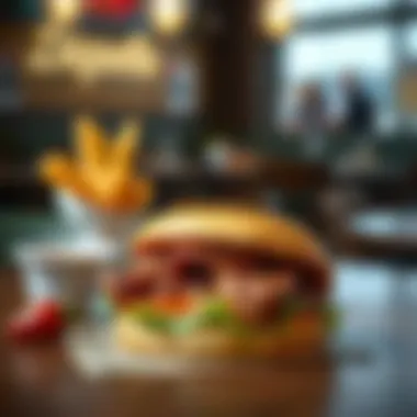 A dynamic visual representation of consumer preferences for protein choices at Chipotle.