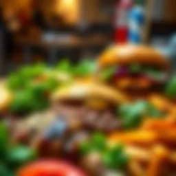 A vibrant spread of Chipotle's new meat options showcasing diversity and freshness.