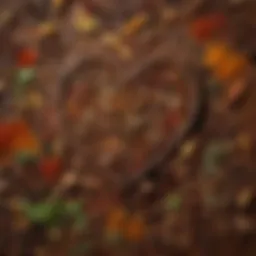 A vibrant array of spices representing diverse culinary traditions