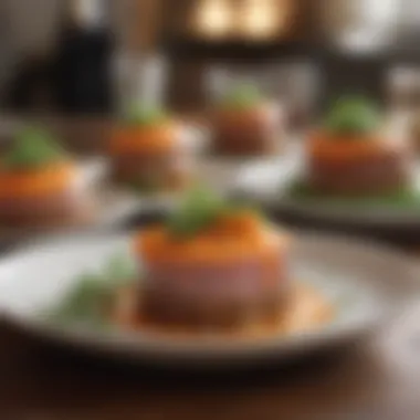 A Culinary Showcase Showcasing a variety of sous vide dishes