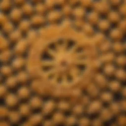 A close-up of gluten-free wagon wheel pasta showcasing its unique shape