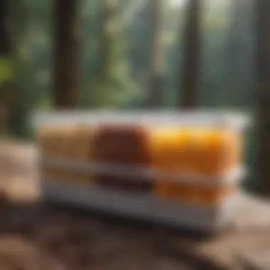 Portable Snack Containers for Hikers Portable snack containers ideal for outdoor adventures.