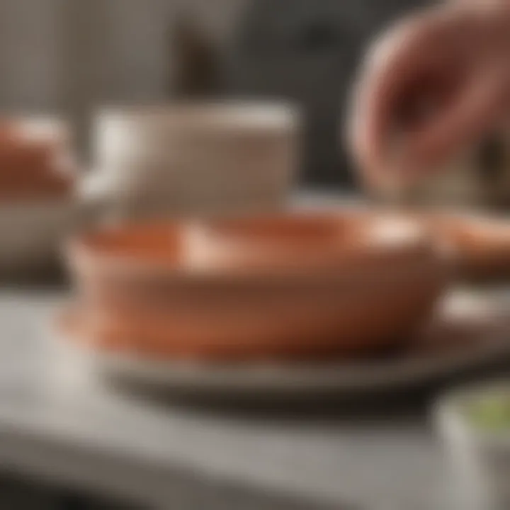 Sustainable production process of Hawkins New York ceramic dinnerware