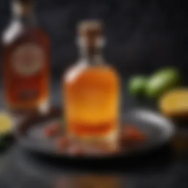 Innovative Dessert with a Tequila Twist A creative dessert incorporating Herradura tequila