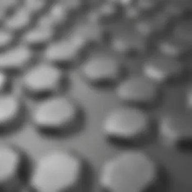 Material Composition of Hexclad Close-up of Hexclad material highlighting texture and durability