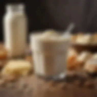 Dairy Delights: Creamy Protein Sources Delicious dairy products rich in protein