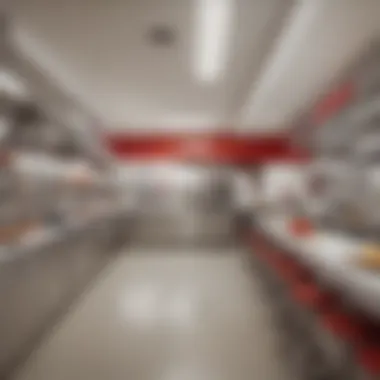 A detailed view of the bustling In-N-Out kitchen during peak hours