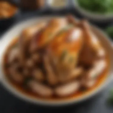 Savor the Flavor of Instant Pot Chicken Delicious Instant Pot chicken dish garnished with herbs