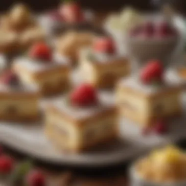 Italian Desserts: A Sweet Conclusion A delectable selection of classic Italian desserts beautifully arranged