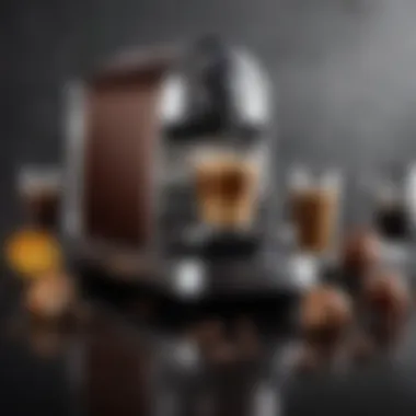 Sleek Design of Nespresso-Compatible Coffee Machines Nespresso pod coffee machine showcasing sleek design