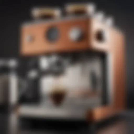 Mr. Coffee Barista Espresso Machine showcasing its sleek design