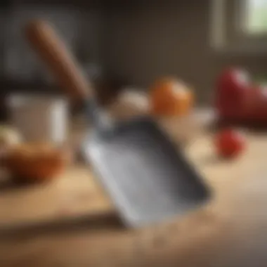 A vintage kitchen tool with unique design and function